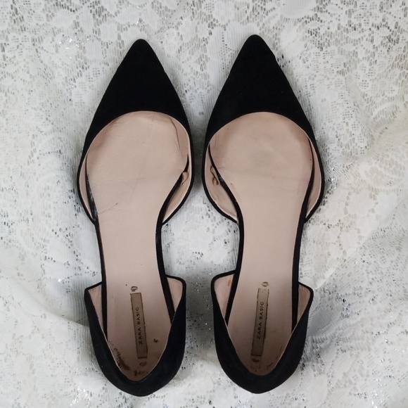 Zara Shoes - ZARA Suede Flats